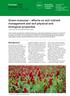 Green manures effects on soil nutrient management and soil physical and biological properties