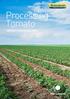 Processing Tomato PRODUCTION GUIDELINES
