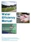 Water Efficiency Manual for Commercial, Industrial and Institutional Facilities