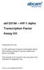 ab HIF-1 alpha Transcription Factor Assay Kit