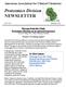 Proteomics Division NEWSLETTER