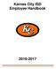 Karnes City ISD Employee Handbook