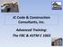 JC Code & Construction Consultants, Inc. Advanced Training: The FBC & ASTM C 1063