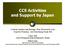 CCS Activities and Support by Japan