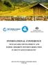 INTERNATIONAL CONFERENCE SUSTAINABLE DEVELOPMENT AND ETHNIC MINORITY POVERTY REDUCTION IN MOUNTAINOUS REGIONS