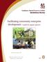Facilitating community enterprise development: A guide for support agencies