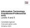 Information Technology Practitioner/Professional NVQ Levels 4 and 5. Candidate logbook Core and option units Scheme 4324