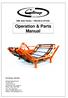 Operation & Parts Manual