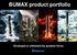 BUMAX product portfolio