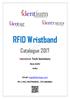 RFID Wristband. Catalogue Identium Tech Solutions. New Delhi India.   Ph: (+91) ,