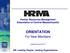 Human Resources Management Association of Central Massachusetts ORIENTATION. For New Members. (Updated August 2014)