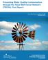 Preventing Water Quality Contamination through the Texas Well Owner Network (TWON): Final Report
