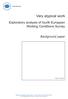 Very atypical work. Background paper. Exploratory analysis of fourth European Working Conditions Survey. Click for contents