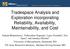 Tradespace Analysis and Exploration incorporating Reliability, Availability, Maintainability, and Cost