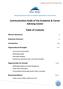 Communication Audit of the Academic & Career Advising Center. Table of Contents