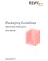 Packaging Guidelines Secondary Packaging