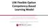 UW Flexible Option Competency-Based Learning Model