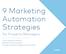 9 Marketing Automation Strategies