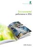 Environmental performance in 2016