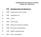 ADMINISTRATIVE REGULATIONS TABLE OF CONTENTS