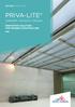 EDITION AUGUST 2016 PRIVA-LITE COMFORT INTIMACY DESIGN INNOVATIVE SOLUTION FOR MODERN ARCHITECTURE SAINT-GOBAIN BUILDING GLASS EUROPE / 1