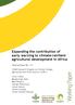 Expanding the contribution of early warning to climate-resilient agricultural development in Africa