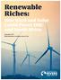 Renewable Riches: How Wind and Solar Could Power DRC and South Africa. September 2017 Ranjit Deshmukh, Ana Mileva, Grace C. Wu