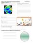 Chapter 1: Biomes and Ecosystems are divisions of the Biosphere Workbook page 6
