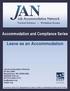 Accommodation and Compliance Series. Leave as an Accommodation