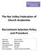 The Nar Valley Federation of Church Academies