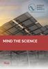 DRIVING AMBITIOUS CORPORATE CLIMATE ACTION MAY 2015 MIND THE SCIENCE. A report by