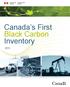 Canada s First Black Carbon Inventory