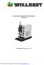 AP5K-C Precision AC Double-Pulse Spot Welding Machine User s Manual Shenzhen Will-Best Electronics Co., Ltd