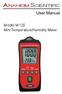 Model M120 Mini Temperature/Humidity Meter