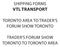 shipping forms VTL Transport Toronto area To Trader s Trader s Forum Show