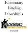 Elementary Grading Procedures