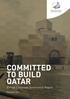 Qatari Investors Group Q.S.C. Annual Corporate Governance Report 2013 COMMITTED TO BUILD QATAR. December 2013