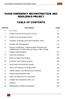 FLOOD EMERGENCY RECONSTRUCTION AND RESILIENCE PROJECT TABLE OF CONTENTS