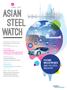 FUTURE MEGATRENDS AND THE STEEL INDUSTRY JUNE Measuring and Forecasting Steel Market Conditions with the POSRI Steel Index