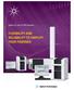 Agilent CE and CE/MS Solutions FLEXIBILITY AND RELIABILITY TO AMPLIFY YOUR FINDINGS