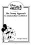 The Disney Approach to Leadership Excellence