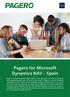 Pagero for Microsoft Dynamics NAV Spain