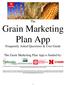 Grain Marketing Plan App