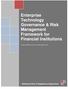Enterprise Technology Governance & Risk Management Framework for Financial Institutions