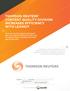 THOMSON REUTERS CONTENT QUALITY DIVISION INCREASES EFFICIENCY WITH LEANKIT
