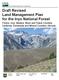 Draft Revised Land Management Plan for the Inyo National Forest