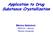 Application to Drug Substance Crystallization Marino Nebuloni