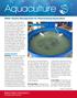 Aquaculture. Water Quality Management for Recirculating Aquaculture
