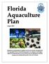 Florida Aquaculture Plan August 2017