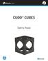 CUDO CUBES. Submittal Package